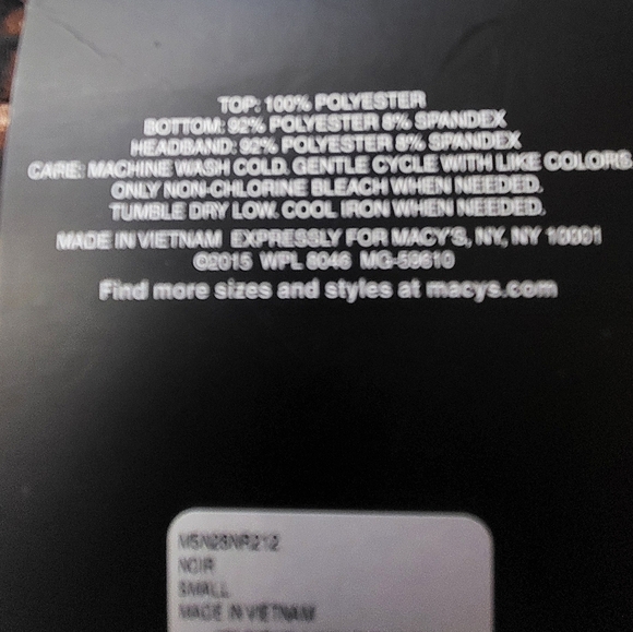 Material Girl Women's Activewear 3 Pc Set- Tee/Leggings/Headband - Picture 6 of 8